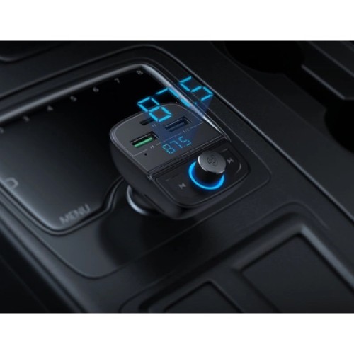 FM модулятор UGREEN CD229 Bluetooth Car Charger (5.0+PD+QC3.0+USB Flash Drive+TF (CD229)
