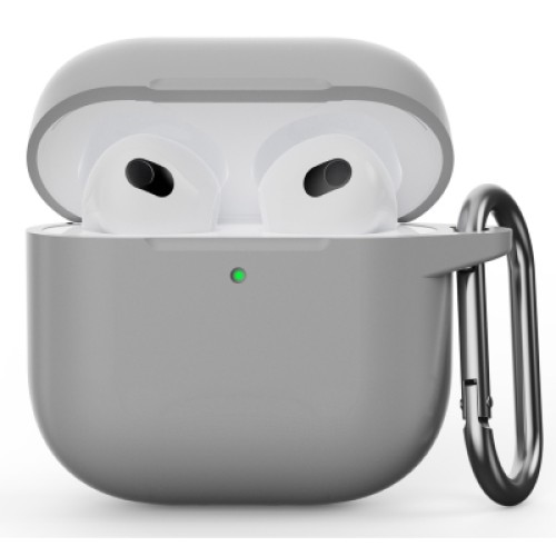 Чехол для наушников Armorstandart Hang Case для Apple AirPods 4 Light Grey (ARM81284)
