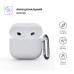 Чехол для наушников Armorstandart Hang Case для Apple AirPods 4 White (ARM81295)
