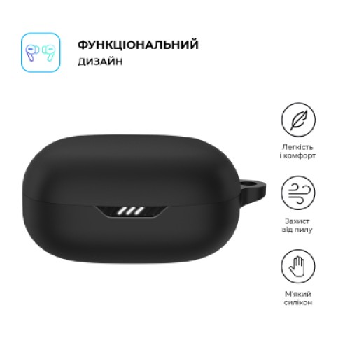 Чехол для наушников Armorstandart Hang Case для JBL Live Pro 2 Black (ARM80439)