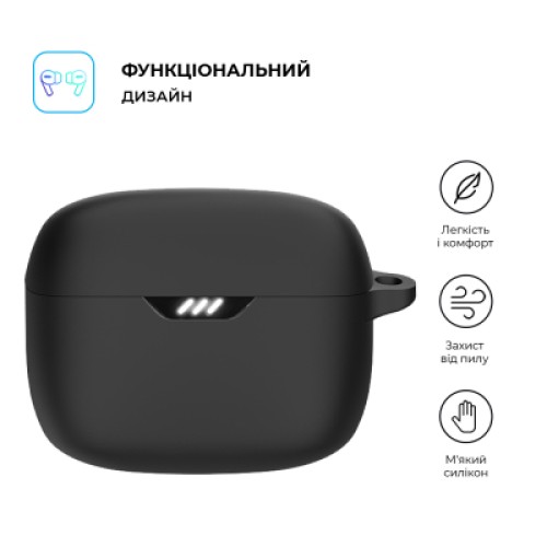 Чехол для наушников Armorstandart Hang Case для JBL Tune Beam Black (ARM79911)