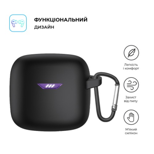 Чехол для наушников Armorstandart Hang Case для JBL Tune FleX Black (ARM79919)