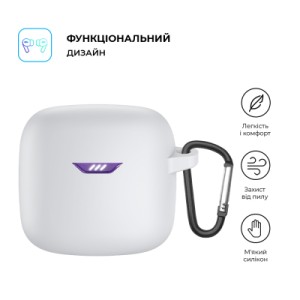 Чехол для наушников Armorstandart Hang Case для JBL Tune FleX White (ARM79922)