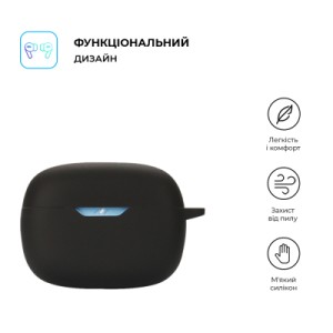 Чехол для наушников Armorstandart Hang Case для JBL Wave Beam Black (ARM73554)