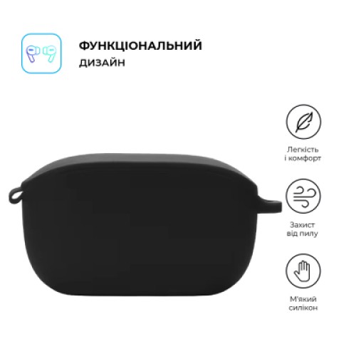 Чехол для наушников Armorstandart Hang Case для JBL Wave Buds Black (ARM79915)