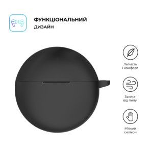 Чохол для навушників Armorstandart Hang Case для OPPO Enco Air2i/Air3i Black (ARM79943)