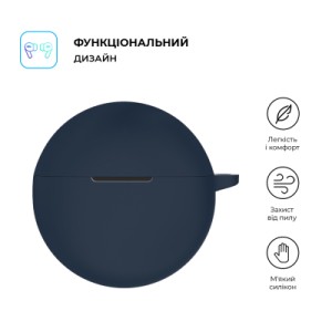 Чохол для навушників Armorstandart Hang Case для OPPO Enco Air2i/Air3i Dark Blue (ARM79944)