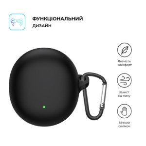 Чохол для навушників Armorstandart Hang Case для OPPO Enco Air3 Black (ARM79938)
