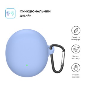 Чохол для навушників Armorstandart Hang Case для OPPO Enco Air3 Light Blue (ARM79940)