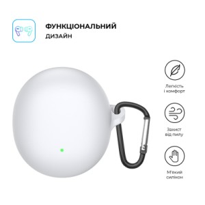 Чохол для навушників Armorstandart Hang Case для OPPO Enco Air3 White (ARM79941)