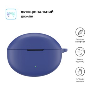 Чохол для навушників Armorstandart Hang Case для OPPO Enco Air4 Pro Dark Blue (ARM79947)