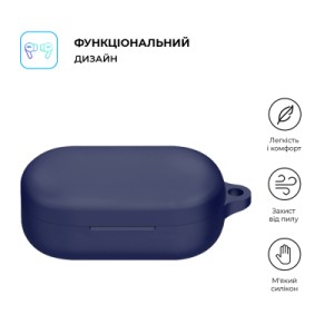 Чохол для навушників Armorstandart Hang Case для OPPO Enco Buds2 Pro Dark Blue (ARM79936)