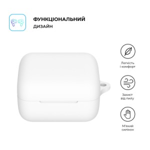 Чохол для навушників Armorstandart Hang Case для Sony INZONE Buds White (ARM80458)