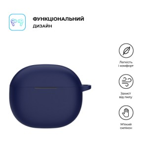 Чохол для навушників Armorstandart Hang Case для Xiaomi Redmi Buds 4 Active Dark Blue (ARM73540)