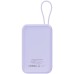 Батарея универсальная Canyon 10000mAh OnPower 101 PD/22.5W built-in cable Purple (CNS-CPB101PU)