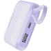 Батарея универсальная Canyon 10000mAh OnPower 101 PD/22.5W built-in cable Purple (CNS-CPB101PU)