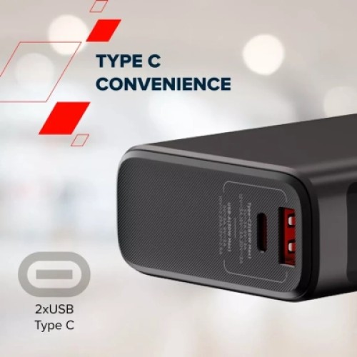 Батарея универсальная Canyon 20000mAh OnPower 230 TFT PD/130W Dark Grey (CNS-CPB230DG)
