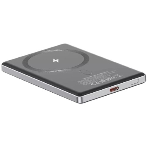 Батарея универсальная Canyon 5000mAh OnPower 505 slim Magsafe PD/20W Dark Grey (CNS-CPB505DG)