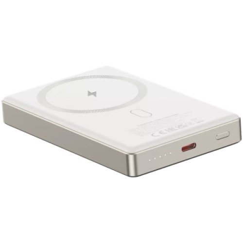 Батарея универсальная Canyon 10000mAh OnPower 510 slim Magsafe PD/20W Beige (CNS-CPB510BE)