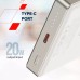 Батарея универсальная Canyon 10000mAh OnPower 510 slim Magsafe PD/20W Beige (CNS-CPB510BE)