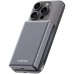 Батарея универсальная Canyon 10000mAh OnPower 510 slim Magsafe PD/20W Dark Grey (CNS-CPB510DG)