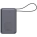 Батарея универсальная Canyon 20000mAh OnPower 600 PD/65W built-in cable Dark Grey (CNS-CPB600DG)