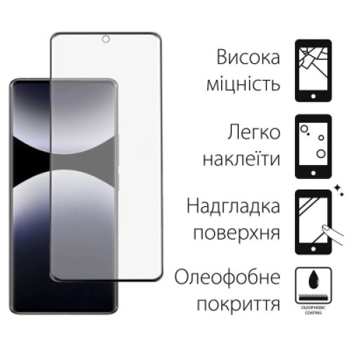 Чехол для мобильного телефона Dengos Kit Xiaomi Redmi Note 14 Pro case Soft + glass (Mint) (DG-KM-132)