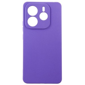 Чехол для мобильного телефона Dengos Kit Xiaomi Redmi Note 14 case Carbon + glass (Purple) (DG-KM-129)