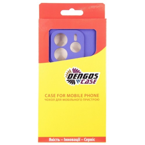 Чехол для мобильного телефона Dengos Carbon Xiaomi Redmi Note 14 (purple) (DG-TPU-CRBN-221)