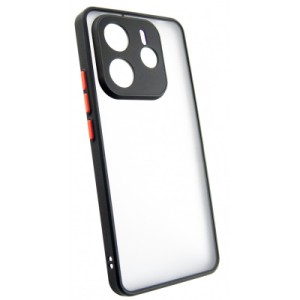 Чехол для мобильного телефона Dengos Matte Xiaomi Redmi Note 14 5G (Black) (DG-TPU-MATT-155)