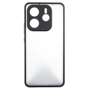 Чехол для мобильного телефона Dengos Matte Xiaomi Redmi Note 14 5G (Black) (DG-TPU-MATT-155)