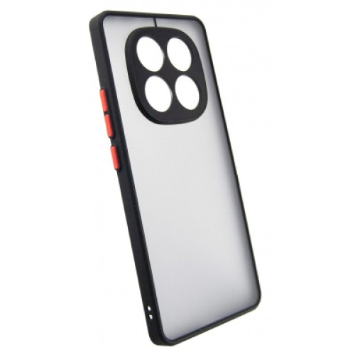 Чехол для мобильного телефона Dengos Matte Xiaomi Redmi Note 14 Pro (Black) (DG-TPU-MATT-156)