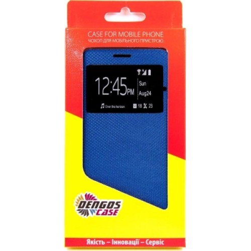 Чехол для мобильного телефона Dengos Samsung Galaxy A03 Core (blue) (DG-SL-BK-312)