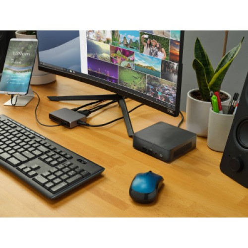 Компьютер ASUS NUC 13 Pro RNUC13ANHI700002I Tall Kit(L6) / i7-1360P, 22x80 NVMe; 22x42 SATA/2.5'' SATA slot, EU (90AR00C1-M000K0)