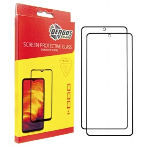 Стекло защитное Dengos Kit 2pcs Xiaomi Redmi Note 14 (DG-TG2P-63)