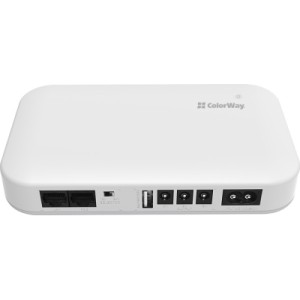 Источник бесперебойного питания ColorWay CW-PB100LI3WT 10000mAh 21W (CW-PB100LI3WT)