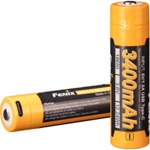 Аккумулятор Fenix 18650 (3400 mAh) Type-C (ARB-L18-3400U-V30)