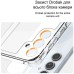 Чехол для мобильного телефона Drobak Acrylic Case with Airbag Samsung Galaxy A55 5G Camera cover (949425)