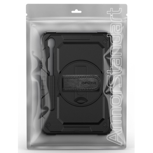Чехол для планшета Armorstandart Panzer Samsung Tab S9 FE / S9 Black (ARM82518)