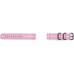 Ремінець до смарт-годинника Samsung Gear Premium Nato Pink-White (GP-R600BREECAE)