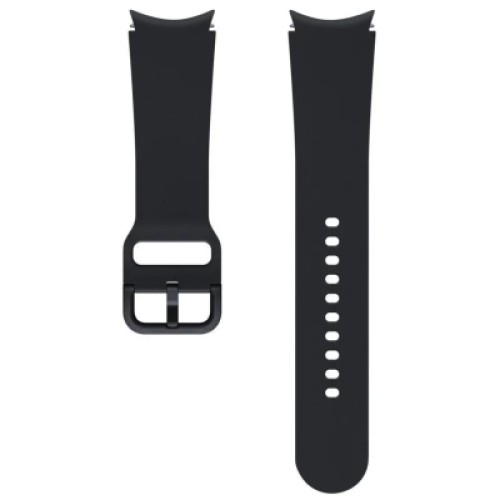 Ремінець до смарт-годинника Samsung Sport Band (20mm, M/L) Galaxy Watch 4 Black (ET-SFR87LBEGRU)