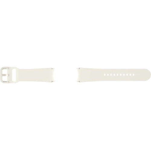 Ремінець до смарт-годинника Samsung Sport Band (S/M) Galaxy Watch 4/4 Classic/5/5 Pro/6/6 Classic Cream (ET-SFR93SUEGEU)