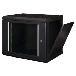 Шкаф настенный Hypernet 12U 19" 600x450 ProLine (PL-WMNC-12U-BLACK)
