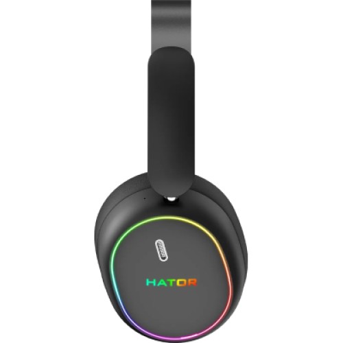 Наушники Hator Phoenix 2 Wireless Hi-Res SyncHUB connection Black (ESH40)