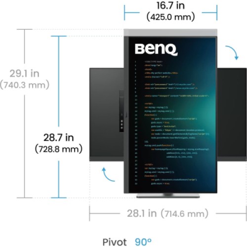 Монитор BenQ RD320U Metallic Grey