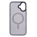 Чехол для мобильного телефона 2E iPhone 16 Plus Soft Touch MagSafe Cover light blue (2E-IPH-16PL-OCLS-LB)