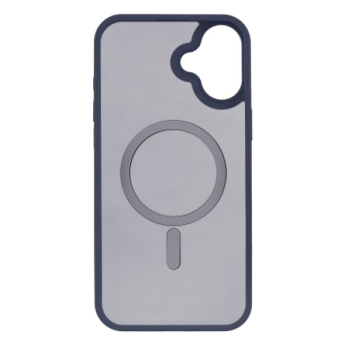 Чехол для мобильного телефона 2E iPhone 16 Plus Soft Touch MagSafe Cover dark blue (2E-IPH-16PL-OCLS-DB)