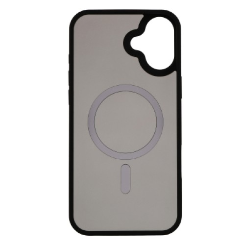 Чехол для мобильного телефона 2E iPhone 16 Plus Soft Touch MagSafe Cover black (2E-IPH-16PL-OCLS-BK)
