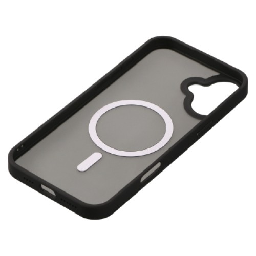 Чехол для мобильного телефона 2E iPhone 16 Plus Soft Touch MagSafe Cover black (2E-IPH-16PL-OCLS-BK)
