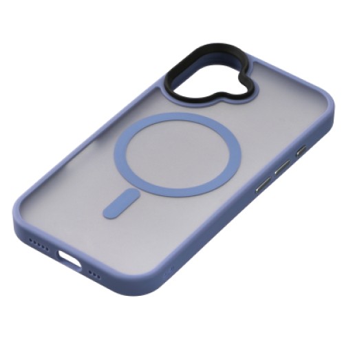 Чехол для мобильного телефона 2E iPhone 16 Soft Touch MagSafe Cover light blue (2E-IPH-16-OCLS-LB)